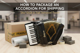 How to pack an accordion for shipping