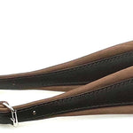 Brown Leather/Nylon Strap Buckle Covers