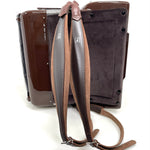 Brown Leather/Nylon Strap Buckle Covers