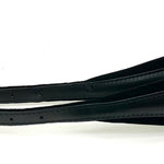 Black Leather/Nylon Strap Buckle Covers